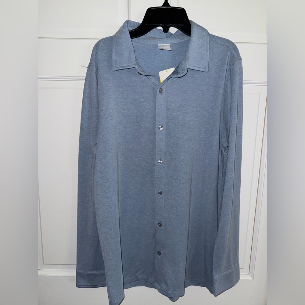 All in Motion Light Blue Polo Shirt